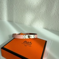 Hermes 粉色可愛手環