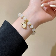 Beaded Bangle Bracelet Fashion Jade Jewelry Ideal As A Gift For Women