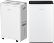 MDC20W-H 20L 空氣淨化抽濕機 + DC-22VS 22公升/日 二合一空氣淨化變頻抽濕機 (白色)