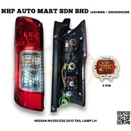 NISSAN URVAN E26 / NV350 2012 YEAR REAR TAIL LAMP / TAIL LIGHT / BELAKANG LAMPU BESAR 100 % NEW