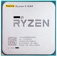 YZX Ryzen 5 1600 R5 1600 3.2 GHz Used GAMING Zen 0.014 Six-Core Twelve Thread 65W CPU Processor YD1600BBM6IAE Socket AM4