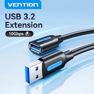 Vention USB 3.2 Extension Cable 10Gbps Data Cord for PC TV USB drive Xbox one SSD Fast Speed Male to