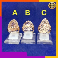 18k Gold Plated Filigree Ring