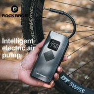 ROCKBROS Electric Air Pump Portable Wireless High-Pressure Air Inflation Intelligent 150PSI Inflating Electric Bicycles Cars
