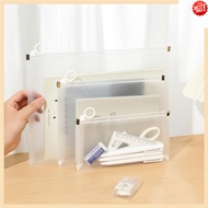Transparent Plastic A4/A5/B6 File Bag Portable Waterproof  File Folder Students Supplies