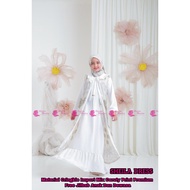 SHEILLA DRESS ( COUPLE ATAU SATUAN )Gamis Couple Ibu dan Anak Perempuan Bahan Crinkle Kombinasi Ceru