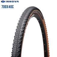 INNOVA 700x40c kevlar tyre Road Bike Tire 700c bicycle tire compatible with 29inch rim Skin tyre Ultralight 570g