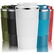 YINJOYI 17oz Travel Coffee Cups Insulated Mug Thermal Tumbler to Go with Lid Leak Proof Reusable Sta