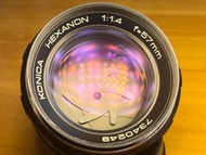 Konica AR 57mm f/1.4 EE