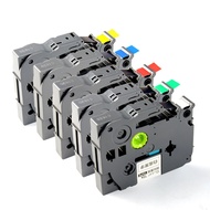 Suitable for Brother Label Machine Ribbon 9 12 18mm e115b d210 p900 Printer Label Ribbon Sticker