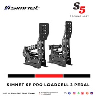 Simnet Racing SP Pro Loadcell 2 Pedal / pedal / sim racing / fanatec / eracing / simulator / racing 
