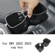 Storage Box for Honda Vezel HR-V HRV 2023 2022 Driver Seat Organizer Tray Car Interior Accessories cup box