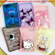 For Samsung Galaxy Tab A11 A9 A7 Lite 8.7 inch Tablet Case Tab A 8.0 (2019) SM-T290 Cute Cartoon Ani