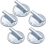 atgestore Upgraded 74009147 Top Burner Control Knob Replacement Parts for Jennair Stove Parts WP7400