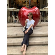 Irony Dot Mesh Skirt Fabric Charlotte