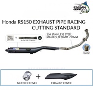 RS150 Exhaust Racing Standard Cutting E4 -V2 E5 E6 ESPADA