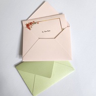 Baronial Envelope 12.5x9 cm + Card