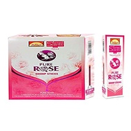 (Dhoop) Parimal Sacred Scents Pure Rose Dhoop Batti, for Pooja and Prayer with Dhoop Stand