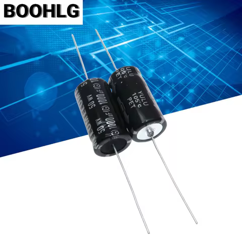 5PCS 1000uf 63v/ 50v 1000UF Axial Polarized Aluminum Electrolytic Capacitor 63v 1000uf 16X31