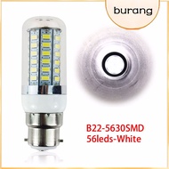 E27 E14 B22 18W 5630 SMD White Bulb AC Lamp 110V/220V LED Light Cool Corn Warm
