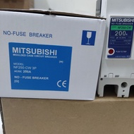 MCCB NFB BREAKER MITSUBISHI NF-250CW NF250CW NF250-CW 200A
