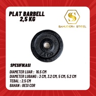 2.5kg iron barbell plate weight plate