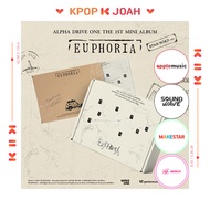 [POB] ALPHA DRIVE ONE (ALD1) [EUPHORIA] 1st Mini Album (STAR ROAD ver.) (13th Jan.2026)