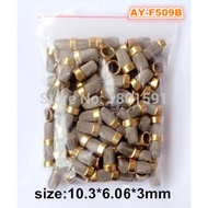 Hot Sale 100pieces  Metal Basket Micro Filter 10.3*6.06*3mm for Fuel Injector Repair Kits  (AY-F509B