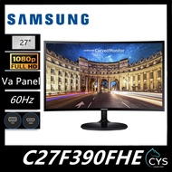 SAMSUNG C27F390FHE 27" FULL HD CURVED 60HZ 4MS FREESYNC MONITOR
