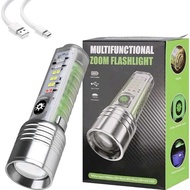 New Upgrade Led 520A Zooming  Flashlight Outdoor Waterproof LED Zoomable Flashlight Portable Camping