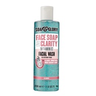 SOAP & GLORY FACE SOAP AND CLARITY VITAMIN C FACIAL WASH 350ML
