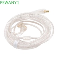 PEWANY1 KZ Earphones Cables, With Microphone Silver Plated KZ Headphones Wire, Portable Audio 3.5MM 