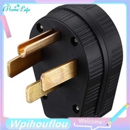 [HoME&life] For Dryer RV Generator 50-Amp 4-Prong 125-250V Straight Blade Male Power Plug, 14-50P Po