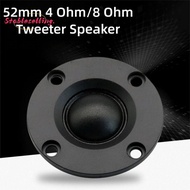 STABLESELLING Audio Speaker, Round 4 Ohm/8 Ohm Tweeter Speakers,  52MM 10W-20W Silk Membrane