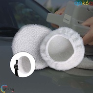 QBK6Q Woolen Fleece Pad For 5/6/7/8/9/10 inch Reusable Car Beauty Tool Imitated Wool Car Paint Care 