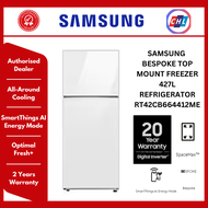 Samsung Bespoke Top Mount Freezer 2 Doors Refrigerator 427L RT42CB664412ME/RT42CB66443VME (READY STOCK)-SAMSUNG WARRANTY MALAYSIA