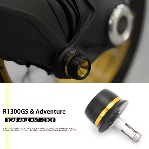 R 1300 GS Adventure 2023 2024 2025 Rear Wheel Axle Protection Crash Pad Wheel protection Cover For B