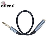 ORIENRI 1/4 Inch Male to Female Cable,  Gold Plated PVC Sheath Extension Cable, Flexible Balanced Pl