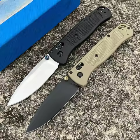 BM Bugout 535 EDC Knife Ranger Green Grivory Handle knife CPM-S30V Stainless Steel folding knife hik