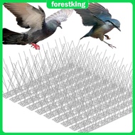 Bird Spikes Stainless Steel Bird Repellent Spikes Anti Bird Spikes Harmless Bird Fence Spike Easy to