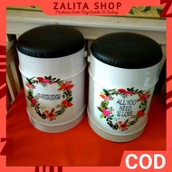 Zalita Custom Tin Drum Terrace Chair Front Cafe Minimalist Aesthetic Modern Aesthetic