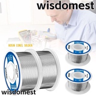 WISDOMEST  Corel Solder, Low-melting FLUX 2.0% Low Temperature Welding Wire, Durable 20g 50g 100g 0.