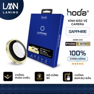 Toughened HODA camera lens protector with scratch-resistant Sapphire stone with adhesive frame for i