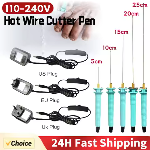 Foam Cutter Pen Hot Wire Cutter Pen Lightweight Heat Cutting Engraving Pen Portable Fast Heating for