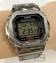 【威哥本舖】G-Shock 全新不鏽鋼改裝實品 DW-5600改裝 DW-5600E 已改含錶（鐵灰）