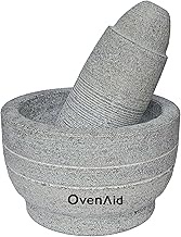 OvenAid Natural Stone Attukal/mortar &amp; pestle/ural/grinder stone/sil batta/Aatukallu/Arakallu/oralu kallu/Oralu/gundukallu/gootada kallu/Rubbu Rolu / (B * H - 10 x 6.5 inch)