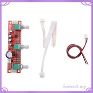 [FenteerbdMY] NE5532 Audio Amplifier Preamp   Board Bass/Treble Volume Control Preamp