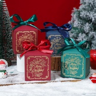 YQ Christmas Apple Box Christmas Eve Gift Christmas Eve Fruit Gift Packing Box Decorative Ribbon Wholesale Handbag Gift