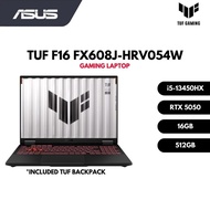 ASUS TUF F16 GAMING LAPTOP FX608J-HRV054W - GREY(INTEL CORE i5-13450HX/RTX5050/16GB/ 512GB/16'' WUXG