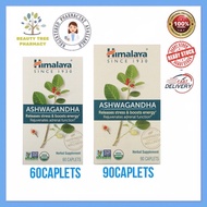 Himalaya Organic Ashwagandha 30 / 60 / 90 Caplets